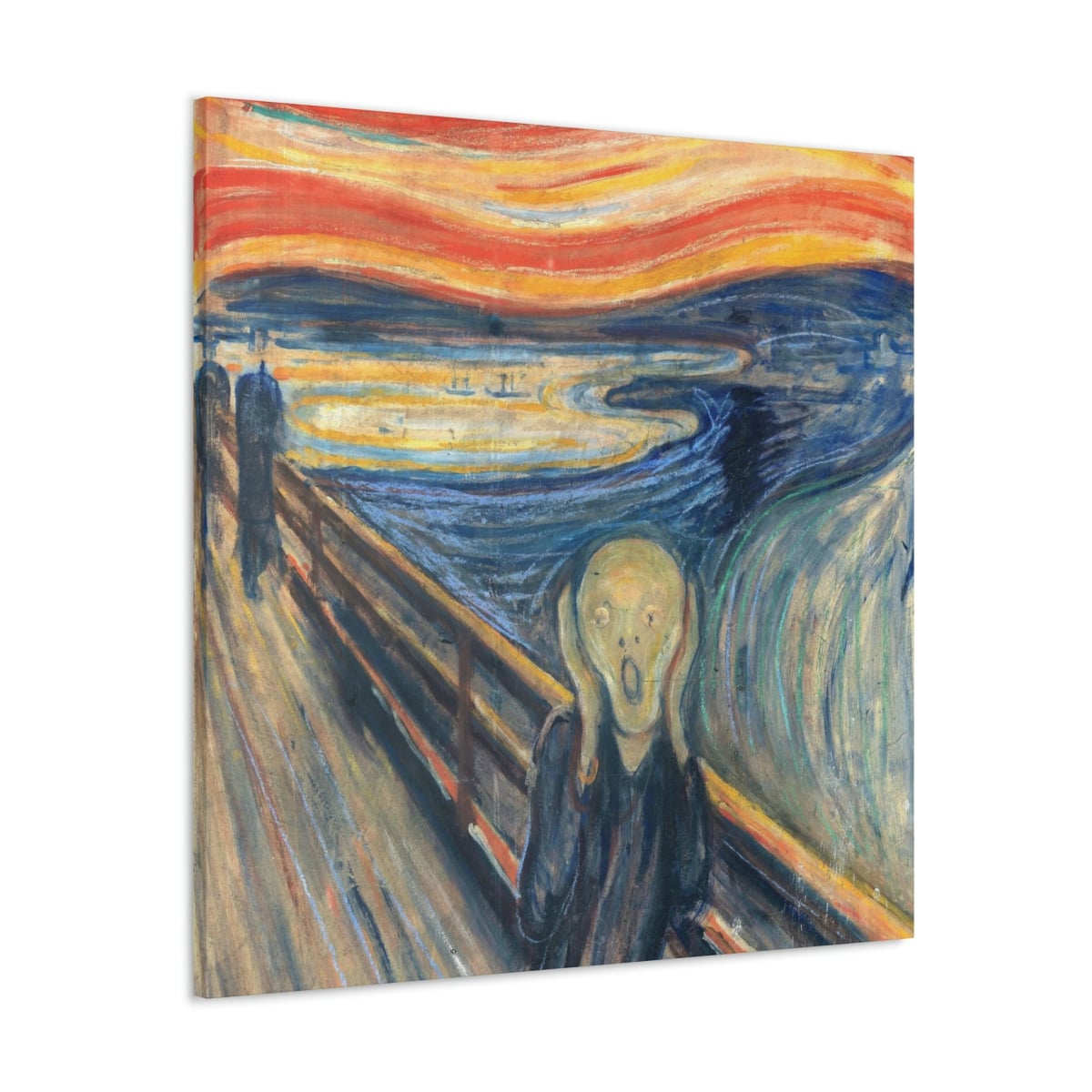 The Scream by Edvard Munch Painting Canvas Gallery Wraps