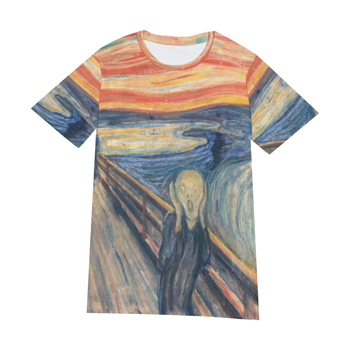 The Scream by Edvard Munch Painting T-Shirt