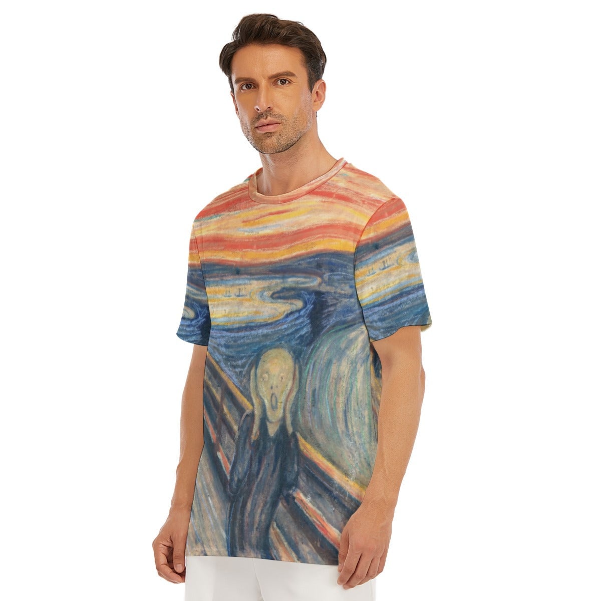 The Scream by Edvard Munch Painting T-Shirt