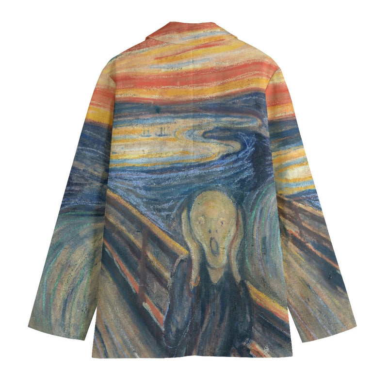 The Scream by Edvard Munch Women’s Blazer