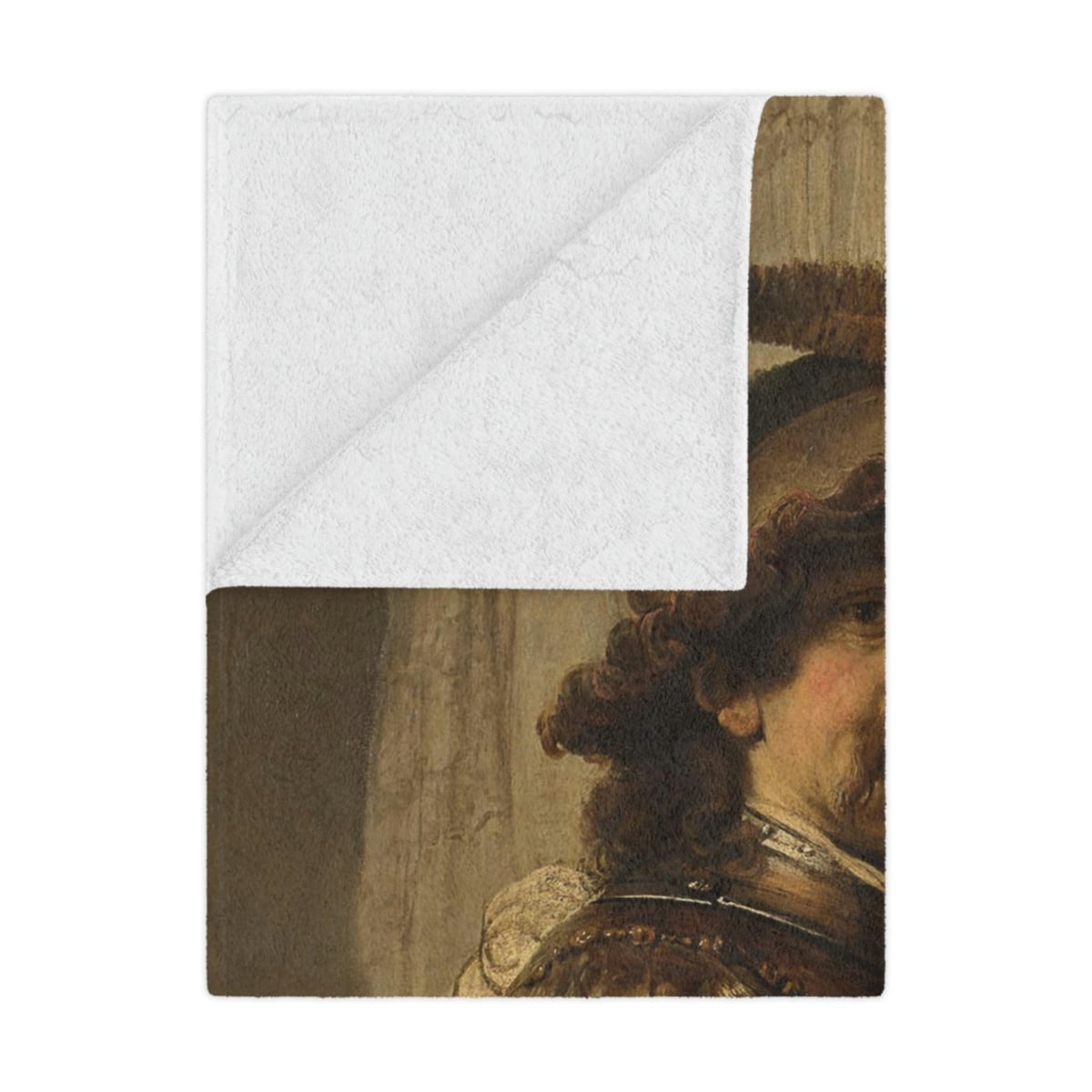 The Standard Bearer Masterpiece: A Rembrandt Art Blanket