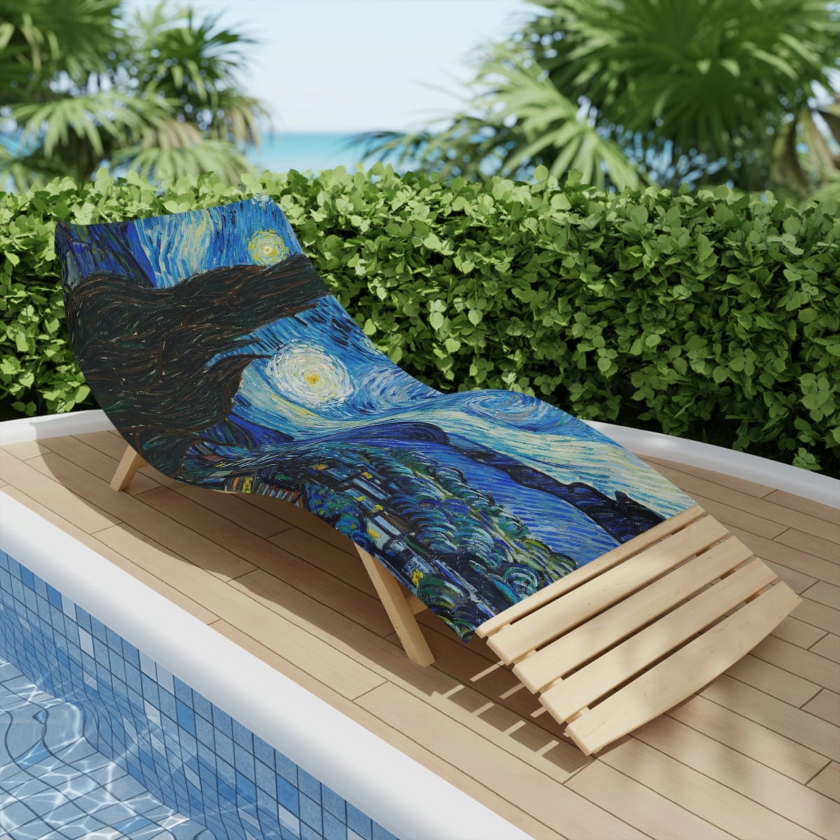 The Starry Night Van Gogh Art Beach Towels