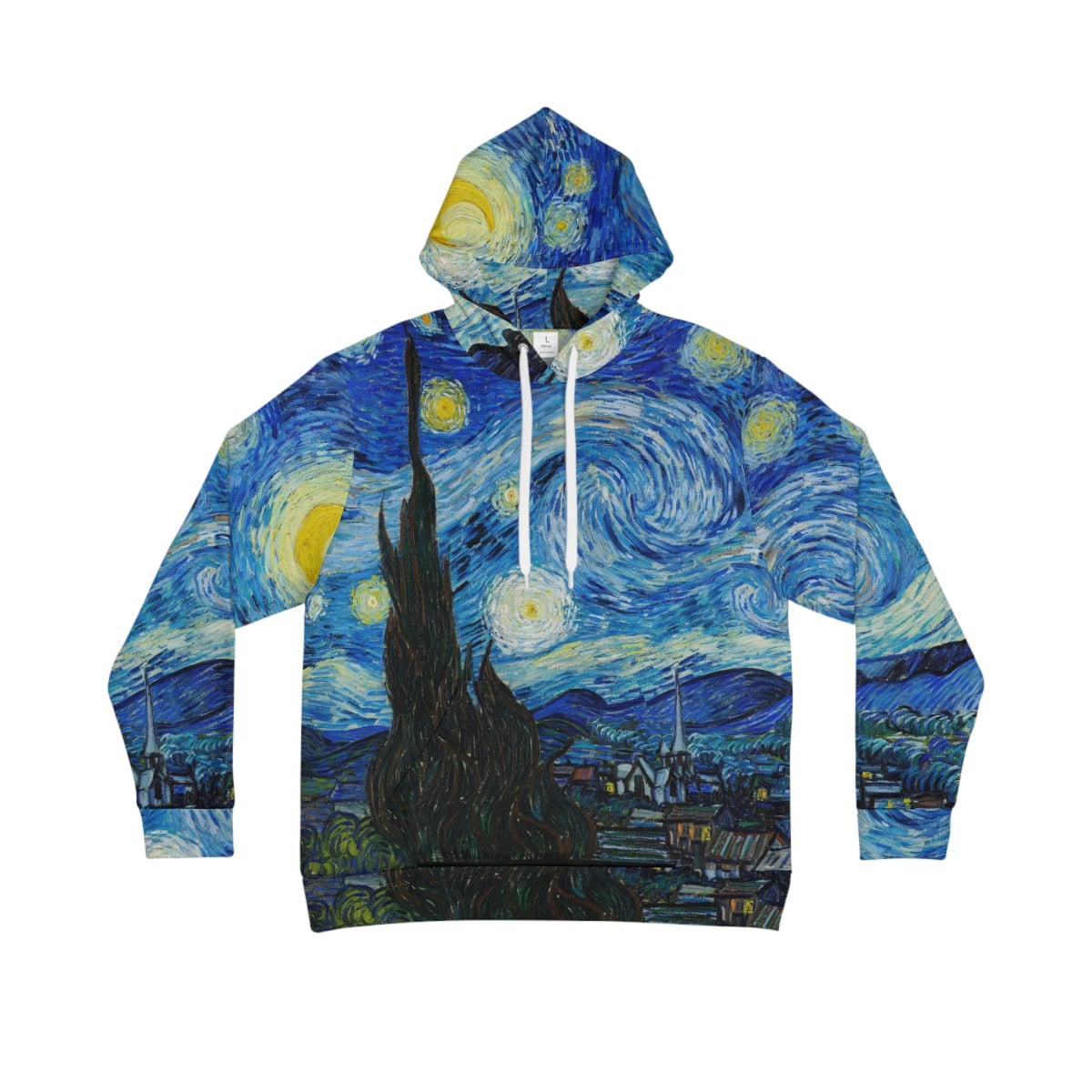 The Starry Night Van Gogh Art Hoodie