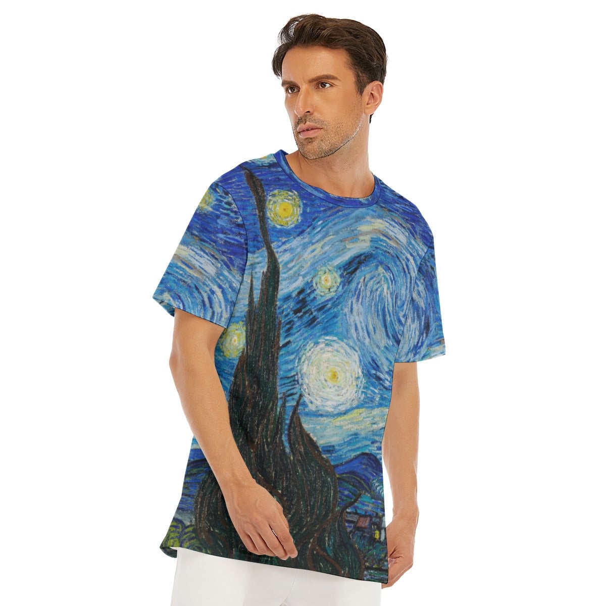 The Starry Night Van Gogh Art T-Shirt
