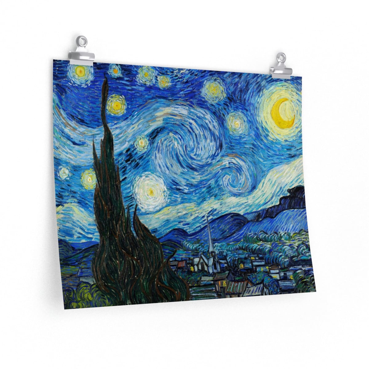 The Starry Night Van Gogh Premium Posters - Famous Artwork