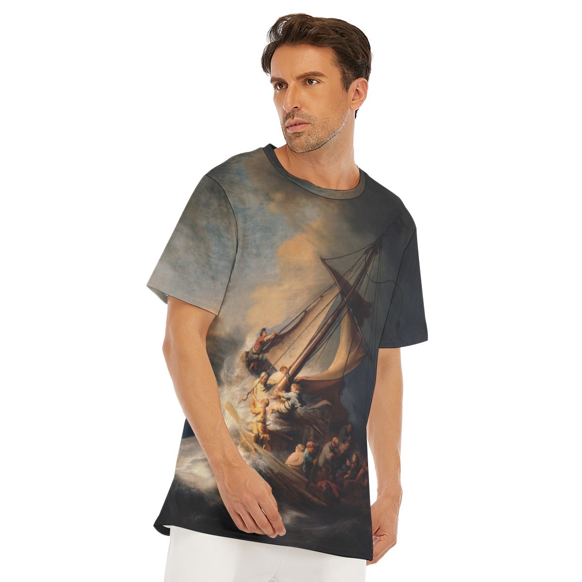 The Storm on the Sea of Galilee by Rembrandt T-Shirt