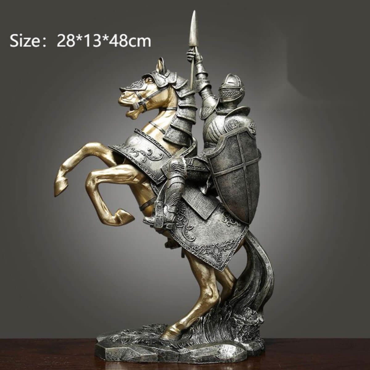 The Victory Warrior Armor Knight Sculpture