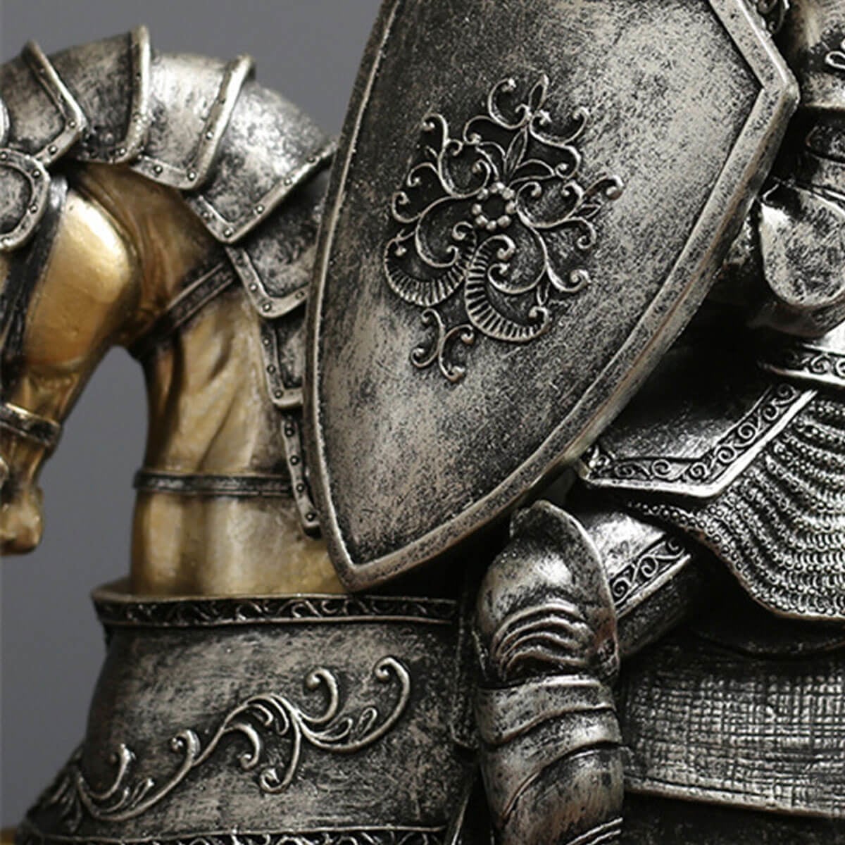 The Victory Warrior Armor Knight Sculpture