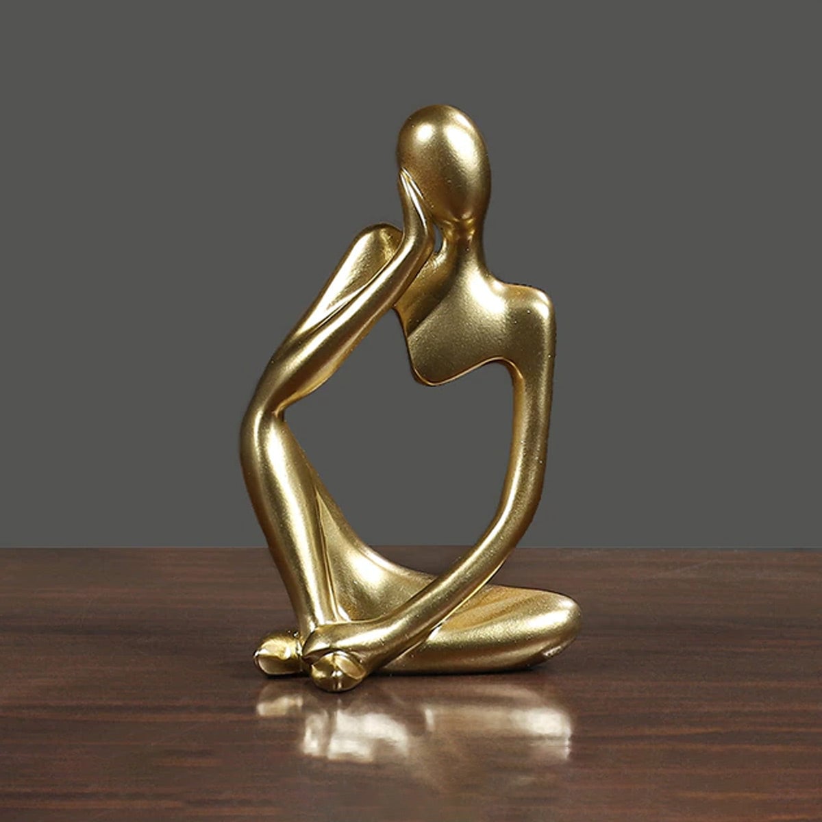 Thinker Statue Abstract Figure Sculpture Character Statue Ornaments Art