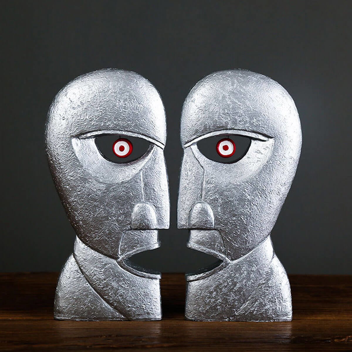 Third Absent Face Floyd Head Abstract Sculpture