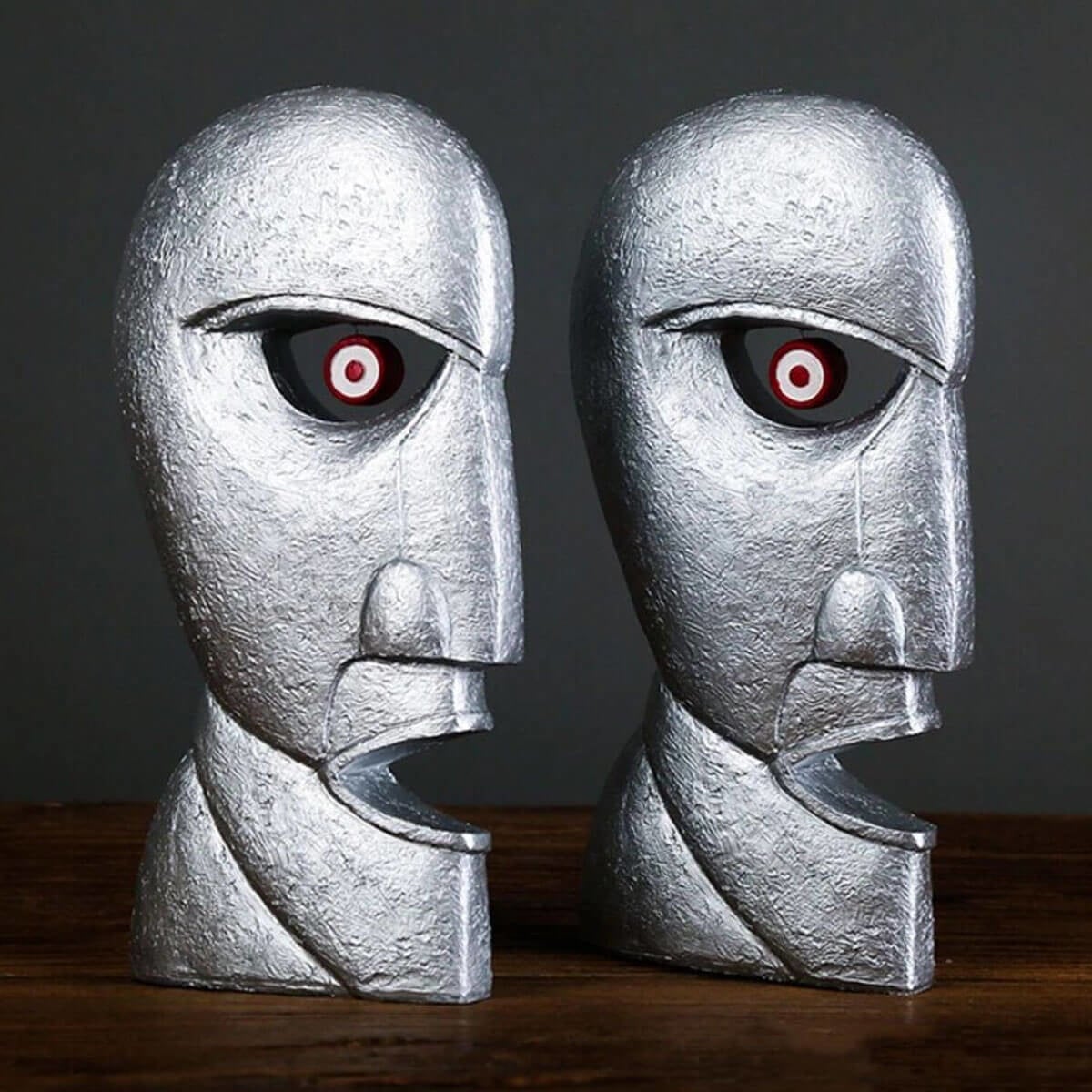 Third Absent Face Floyd Head Abstract Sculpture
