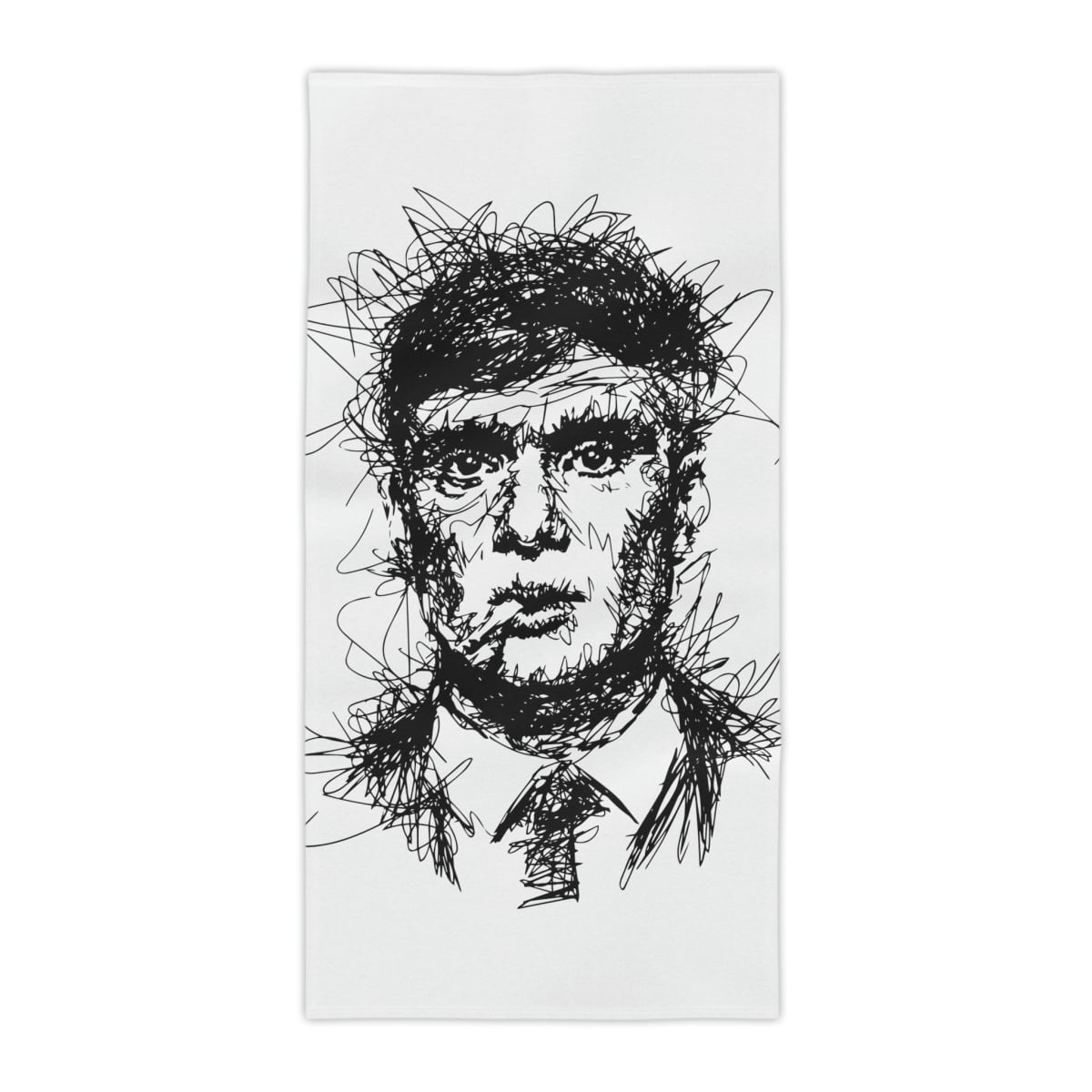 Thomas Shelby Birmingham Gangster Beach Towels