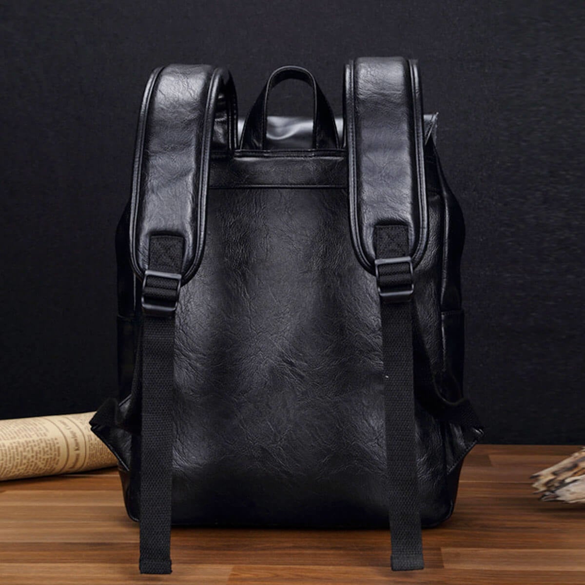 Urban Leather High-Quality Laptop Backpack