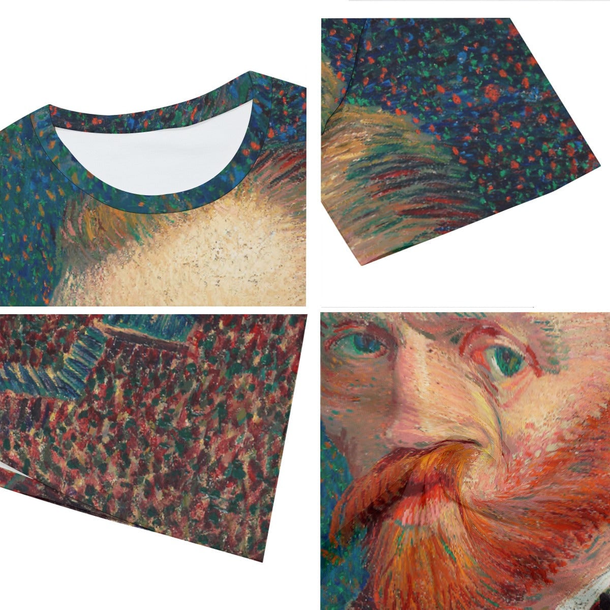 Vincent Van Gogh Self Portrait Art T-Shirt