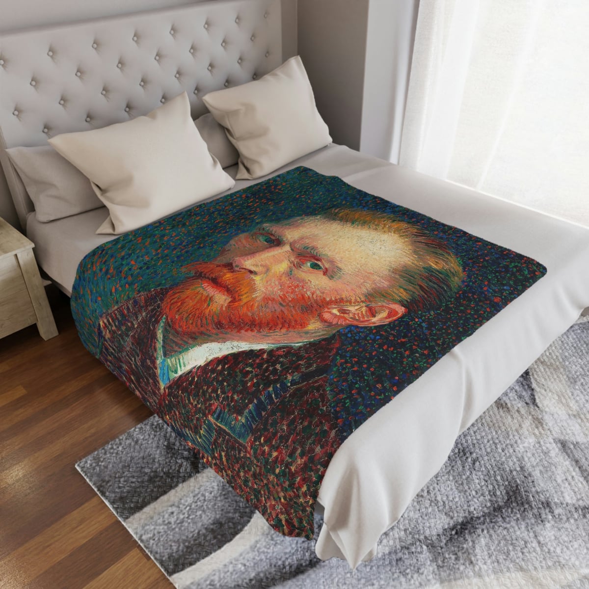 Van Gogh Art Lover's Throw - Stylish Home Textiles