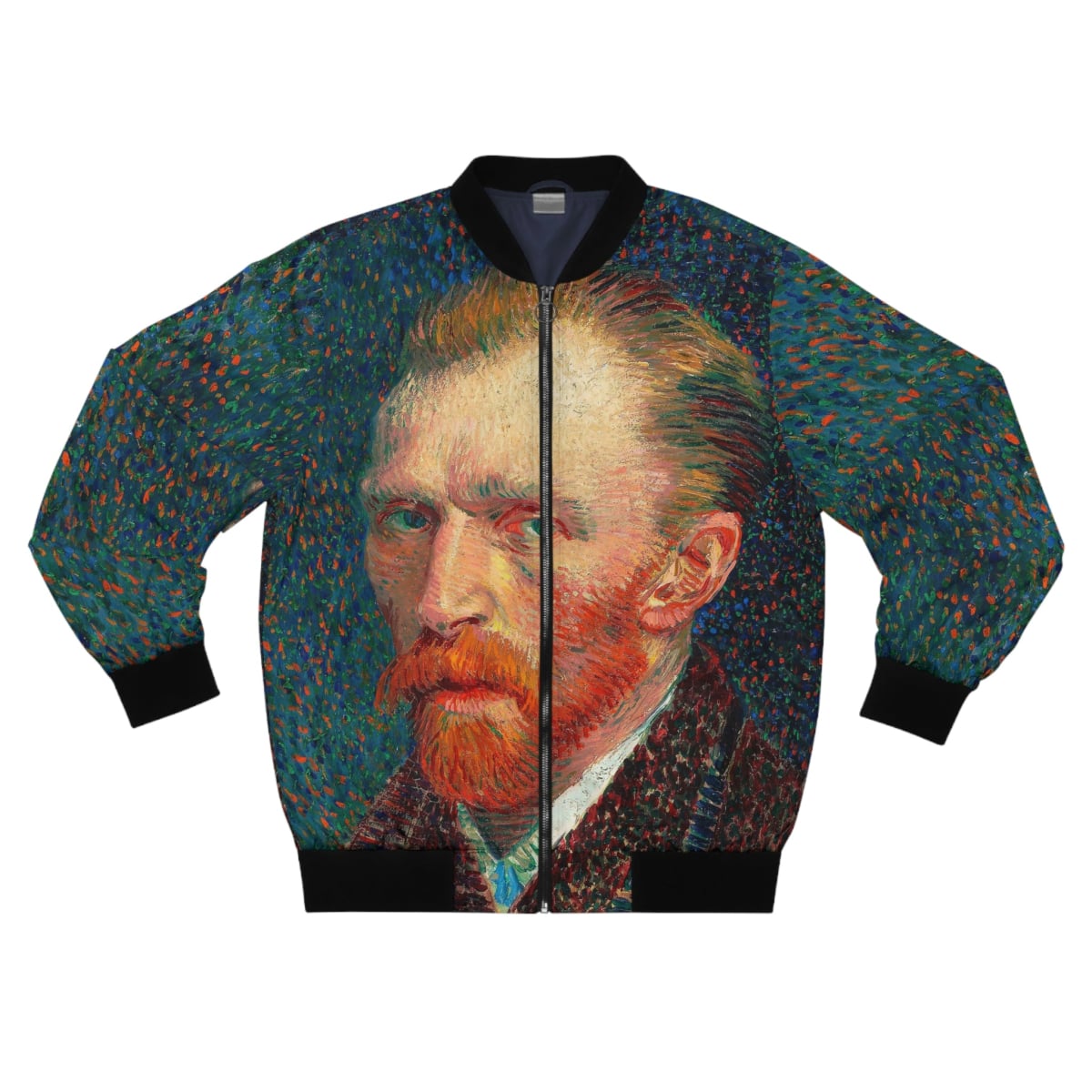 Vincent Van Gogh Self Portrait Bomber Jacket