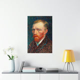 Vincent Van Gogh Self Portrait Premium Posters