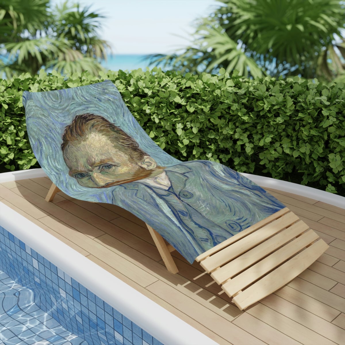 Vincent van Gogh’s Self-portrait Beach Towels