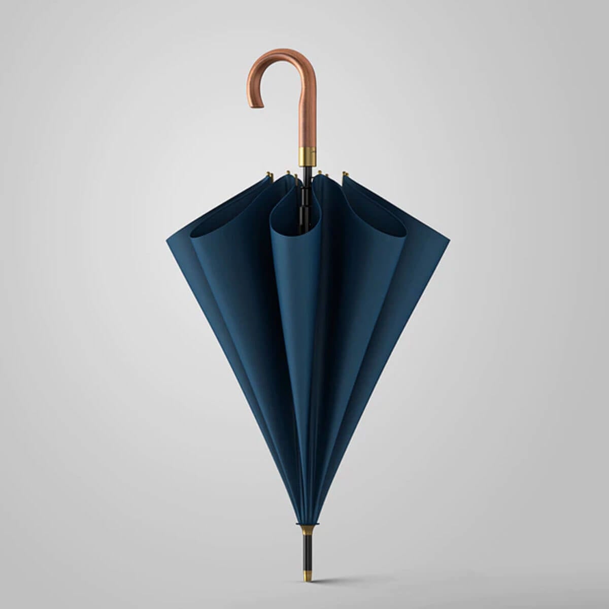 Vintage Wooden Long Business Umbrella