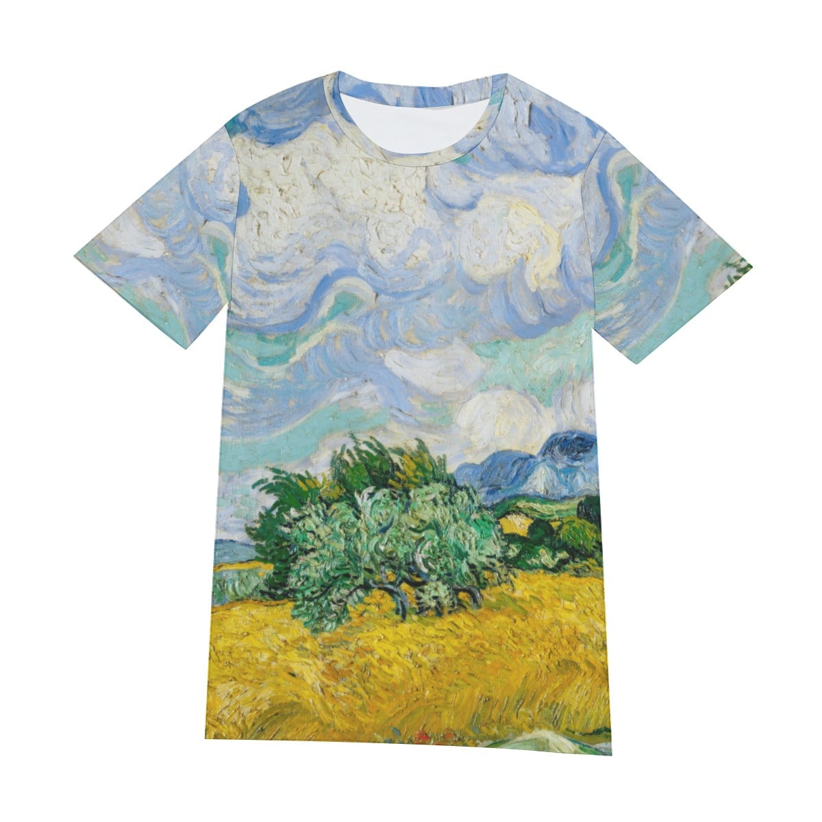 Wheat Field with Cypresses Van Gogh T-Shirt