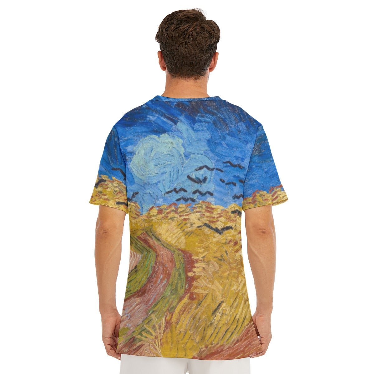 Wheatfield with Crows Vincent van Gogh T-Shirt
