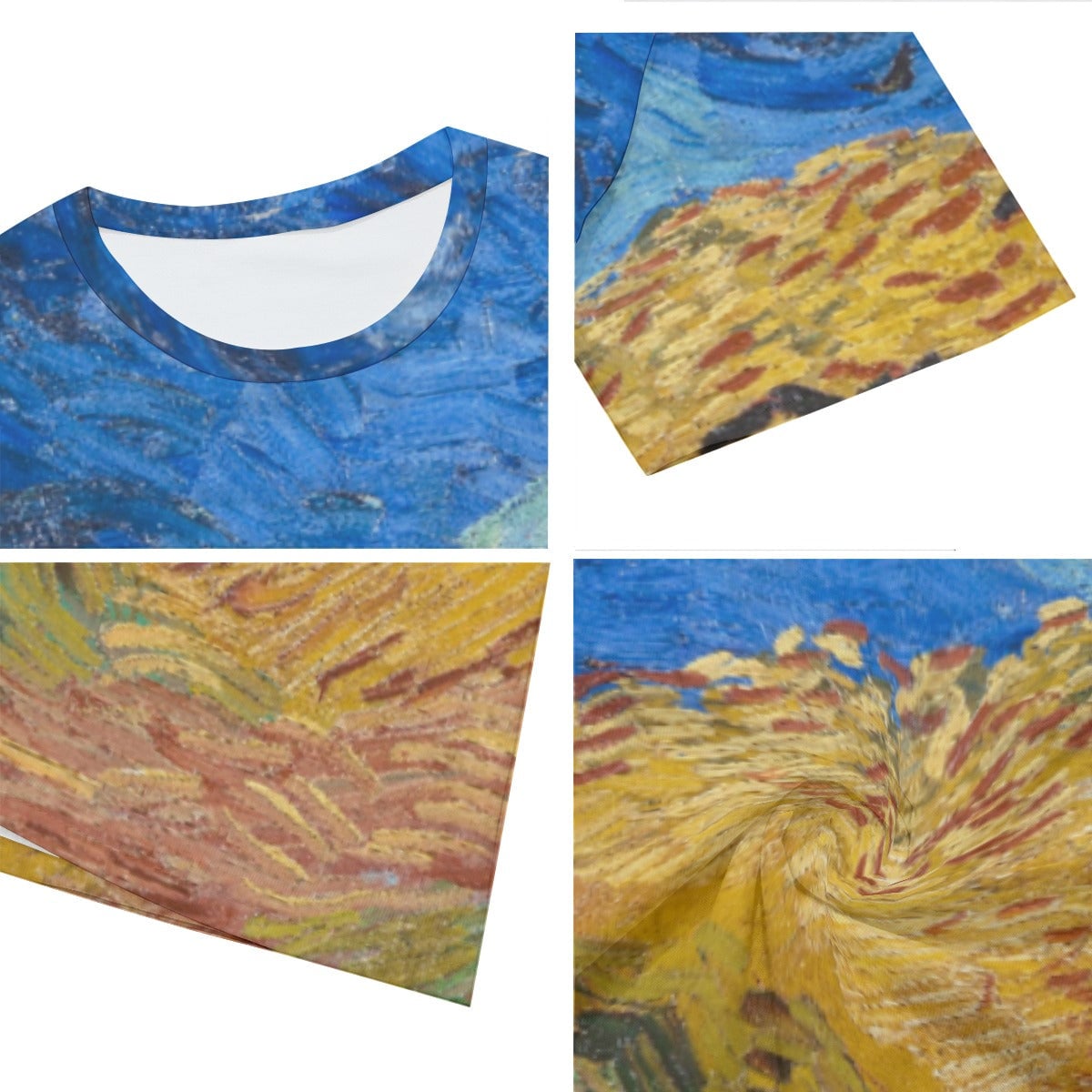 Wheatfield with Crows Vincent van Gogh T-Shirt