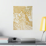 Woman with a Butterfly by Jan Toorop Premium Posters