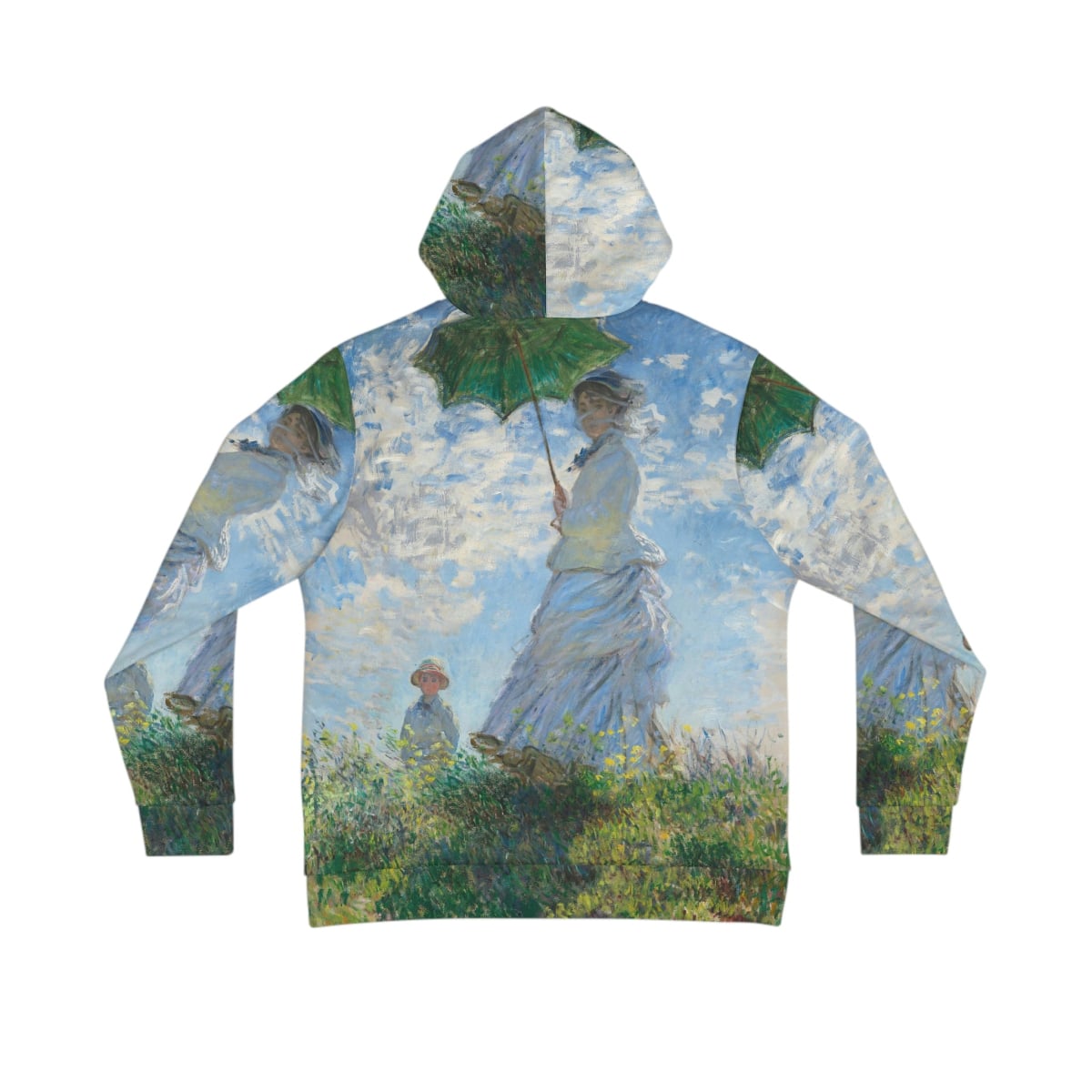 Woman with a Parasol Claude Monet Hoodie