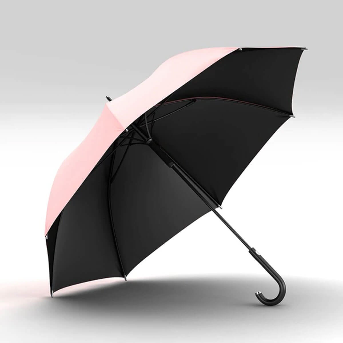 Women Long Automatic Fiberglass Umbrella